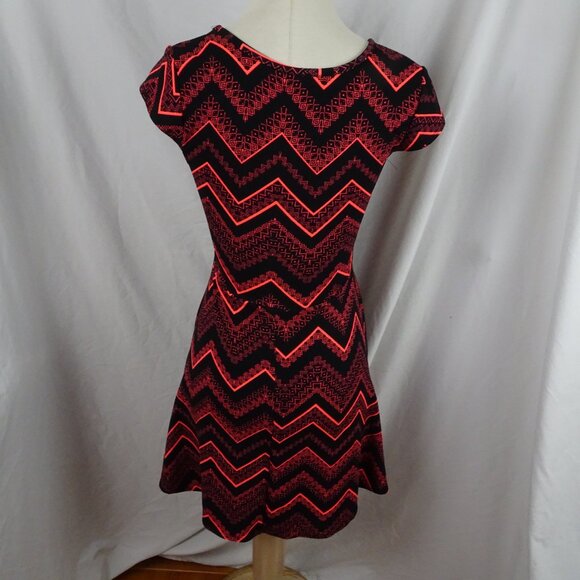 Pinc Women Juniors Neon / Black Dress Size L - Picture 3 of 8